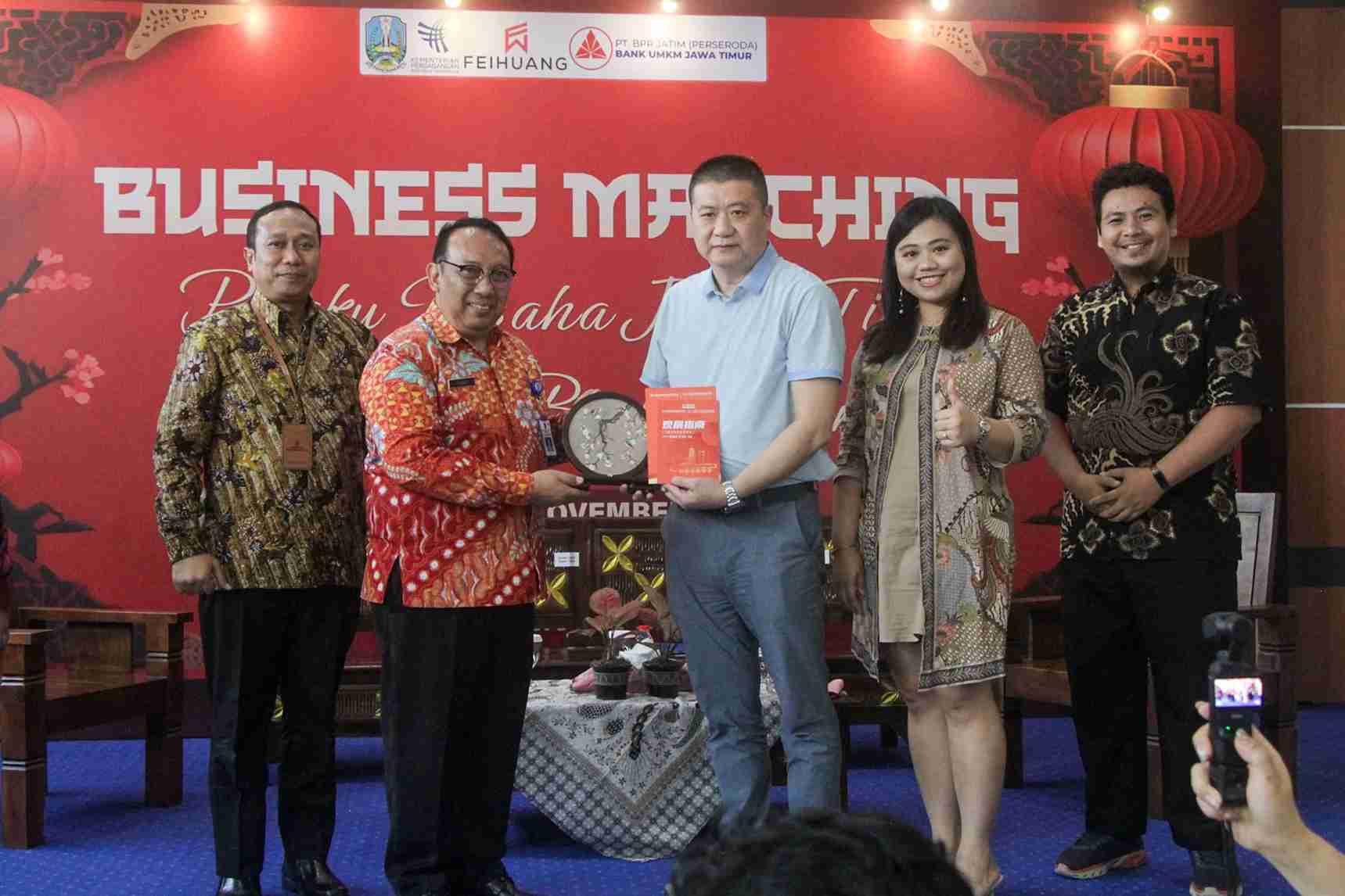 Pelaku Usaha Jatim dengan Buyer China